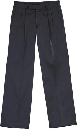 Karl Lagerfeld Wijde broek - Heren - Straight fit broeken - Zwart - 2XL - Katoen - Broeken