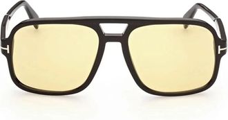 Tom Ford Sunglasses Ft0884 01 E Falconer 02 Black/Yellow Unisex