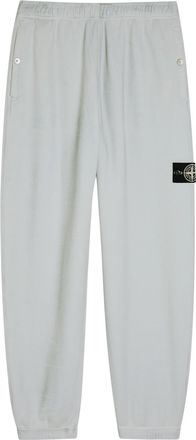Stone Island Reflective Cotton Sweatpants - Blue - XL