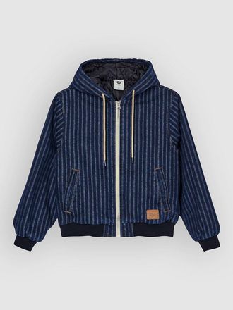 Element Dulcey Herringbone Denim Zip Jacket azul