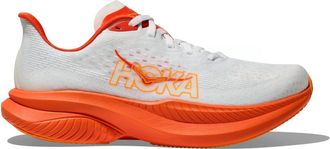 Hoka One One Mens Mach 6 Shoes In Frost Lava