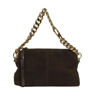 My Best Bags Firenze Michelle Schoudertas - Dames - Tassen - Bruin - Maat: ONE Size Zijde