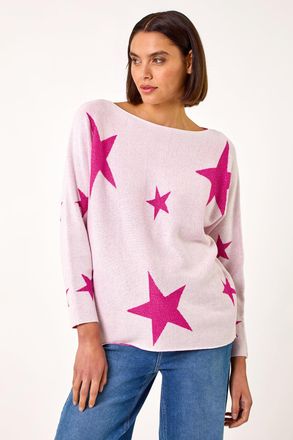 Roman Star Jacquard Jumper