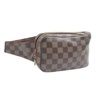 Louis Vuitton Pre-owned Damier Canvas Sling Bag - unisex - Louis Vuitton Vintage - Vintage Belt Bags - Brown - ONE SIZE - Pre-owned