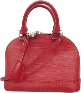 Louis Vuitton Pre-owned Mini Bags, female, Red, Size: ONE SIZE Pre-owned Vintage Mini Handbag