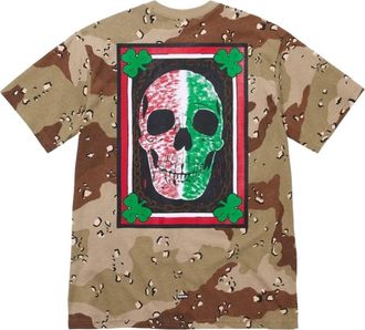 SUPREME x Mike Kelley SS26 Banner T-Shirt Chocolate Chip Camo SUP-SS26-173-CCMO