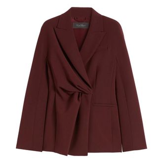 Max Mara Blazers, female, Red, Size: XS Max Mara Jackets