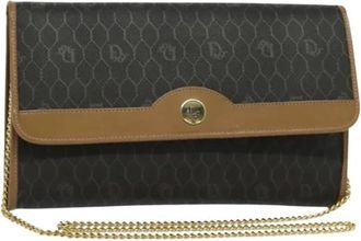 Dior Pre-owned Clutches, female, Black, Size: ONE SIZE Pre-owned Vintage Shoulder Bag