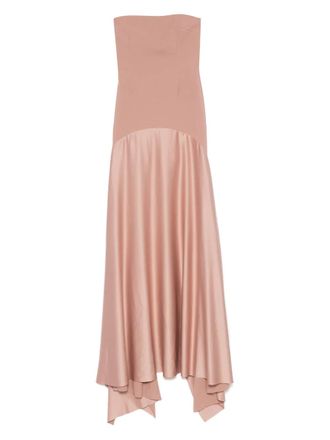 Solace London The Alessandra strapless avondjurk - Roze
