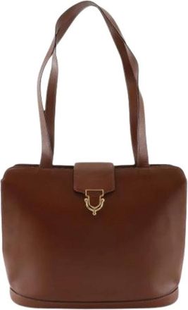 Celine Pre-owned Vintage Tote Bag - Dames - Vintage Schoudertas - Bruin - ONE Size - Leer - Vintage