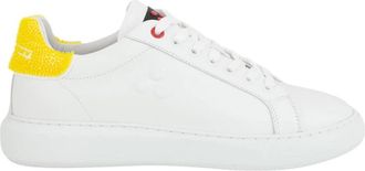 Peuterey Giallo Sneakers - Dames - Sneakers - Wit - 40 EU - Leer - Schoenen