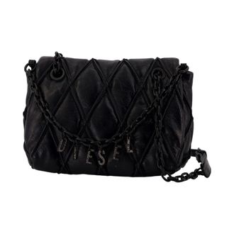 Diesel Charm-D Shoulder M - - Bags - Donna - Nero - ONE SIZE