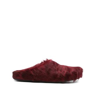 Marni Slippers, male, Red, Size: 11 US Shoe Marni