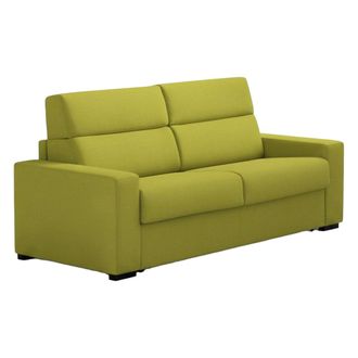 Dmora Sof&aacute; Fijo 2 Plazas Vialfre, Desenfundable, Repelente Al Agua, Hecho En Italia, Lavable, 180x95x100h Cm Verde