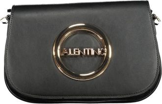 Valentino Tassen, Dames, Zwart, ONE Size, Circle Logo Crossbody