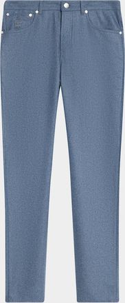 Brunello Cucinelli Men & apos;s Carded Flannel Five-Pocket Pants