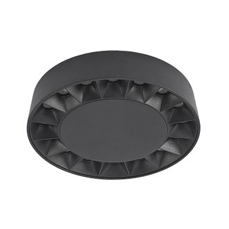 Lucande Lucande - L&aacute;mparas De Techo Led kelissa En Negro Aluminio