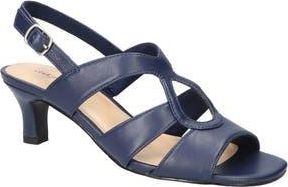 Easy Street Zella Slingback Sandal in Navy at Nordstrom Rack, Size 10