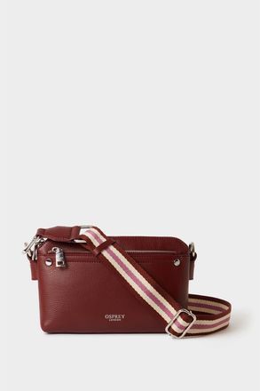 Osprey The Stella Leather Crossbody Bag in Merlot at Nordstrom
