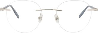 Montblanc Round-Frame Metal Optical Frames