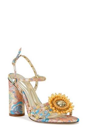 Azalea Wang Koan Ankle Strap Sandal in Pink at Nordstrom Rack, Size 8.5