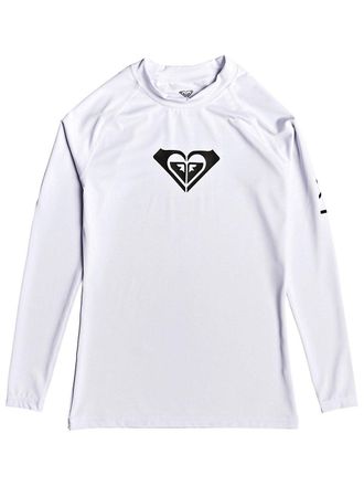 Roxy Whole Hearted Lycra met lange mouwen wit