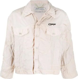 Off-white Off White Logo Windbreaker Bomber Jacket