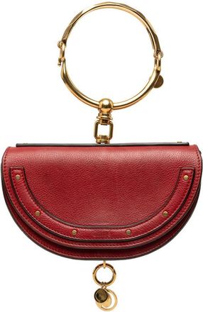 Chlo&eacute; Pre-owned Chloe Mini Calfskin Nile Bracelet Satchel Ladies UVNQJ9LUIN9L90CJ