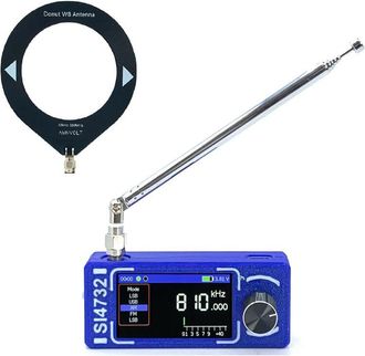 OEM Nuevo Receptor De Radio De Banda Completa Si4732 De 0,5 A 108 Mhz, Compatible Con Fm, Am Y Ssb, Con Amplificador De Auriculares Integrado