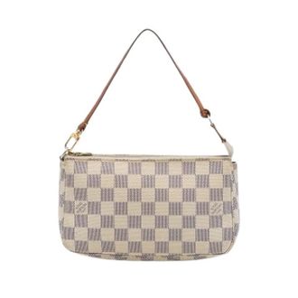 Louis Vuitton Pre-owned Pochette Accessoires - Dames - Pre-owned - Wit - Maat: ONE Size Zijde