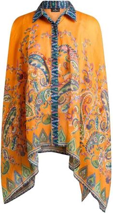 Etro Etro bedruckte A-Linien-Bluse