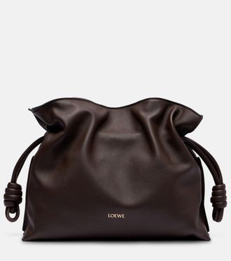 Loewe Flamenco Medium leather clutch