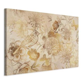 OEM Imagen - Mosaico Dorado De La Naturaleza (1 Pieza) Ancho