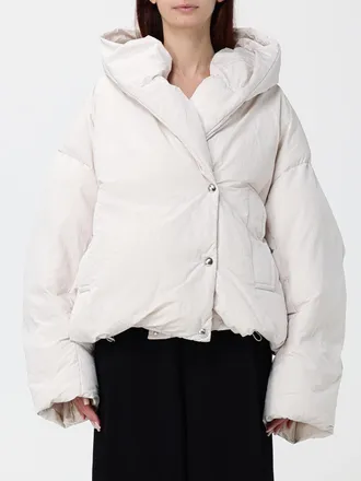 Sportmax Piumino corto trapuntato Marla in misto cotone con cappuccio