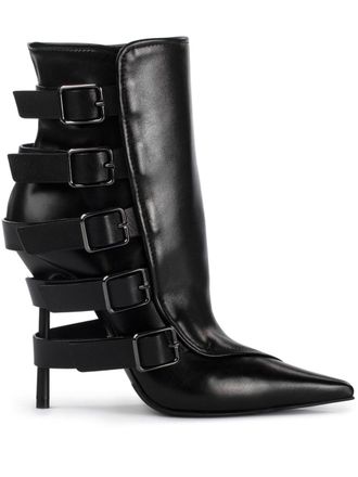 Le Silla 120mm biker boots - Black