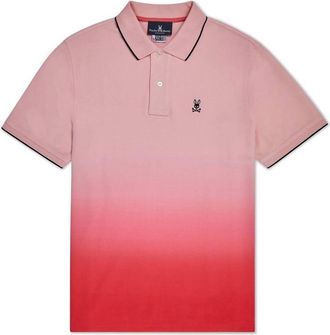 Psycho Bunny Mens Ghent Polo In Pink