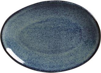 Porto Brasil Oval Dessert Plate Set of 6 in Denim at Nordstrom