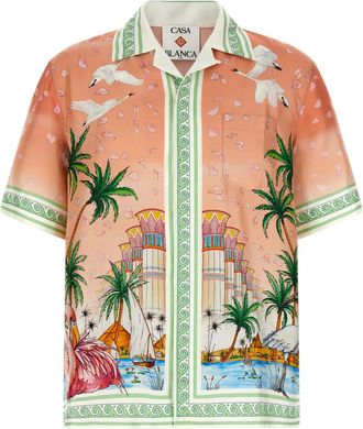 Casablanca Multicolor Relaxed Printed Shirt