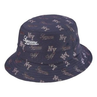 SUPREME SS26 Monogram Crusher Navy SUP-SS26-1066-NVY