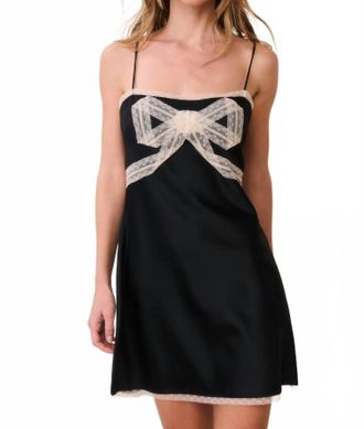 LoveShackFancy Womens Mirelis Dress In Black