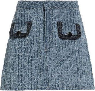 Self Portrait PARTES DE ABAJO - Faldas vaqueras en YOOX.COM