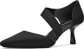 Anne Klein Cerys Womens Shoes Blk Stretch : 9.5 M, Synthetic