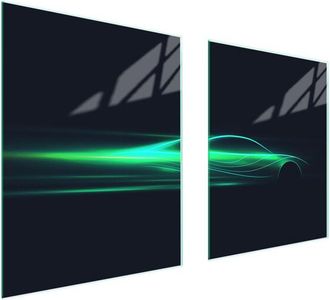 OEM Placa Protectora De Vidrio Para Estufa 85x52 Auto