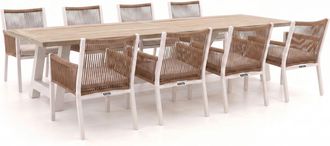 Manifesto Furniture Manifesto Rivola/Bresimo 330cm dining tuinset 9-delig