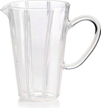 IVV jarra de vidrio de borosilicato con l&iacute;neas de colores azules lt- 1-2