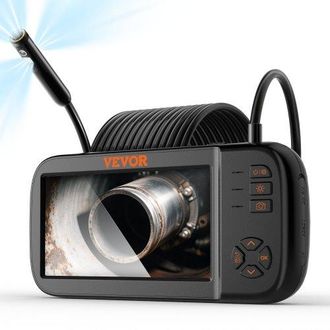 OEM Endoskopkamera Mit Licht Dreifach Linsen Industrie Endoskop 4,5 Ips Bildschirm Inspektionskamera 1920x1080 Wasserdichtes Rohrkamera Inspektion Von Aut