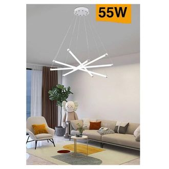 Trade Shop Trade Shop - Telea Led Modern 55w To Sospension To Raggi Luce Fredda Natural Calda A05-o