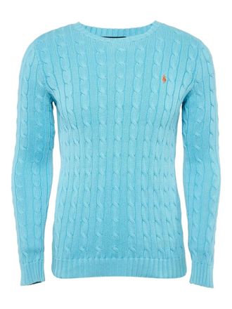 Ralph Lauren Pre-owned cable-knit sweater - Blue