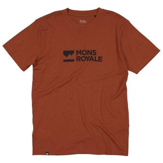Mons Royale Icon T-Shirt für Herren | rot