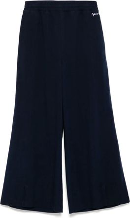 Sport b. Pantaloni con ricamo - Blu